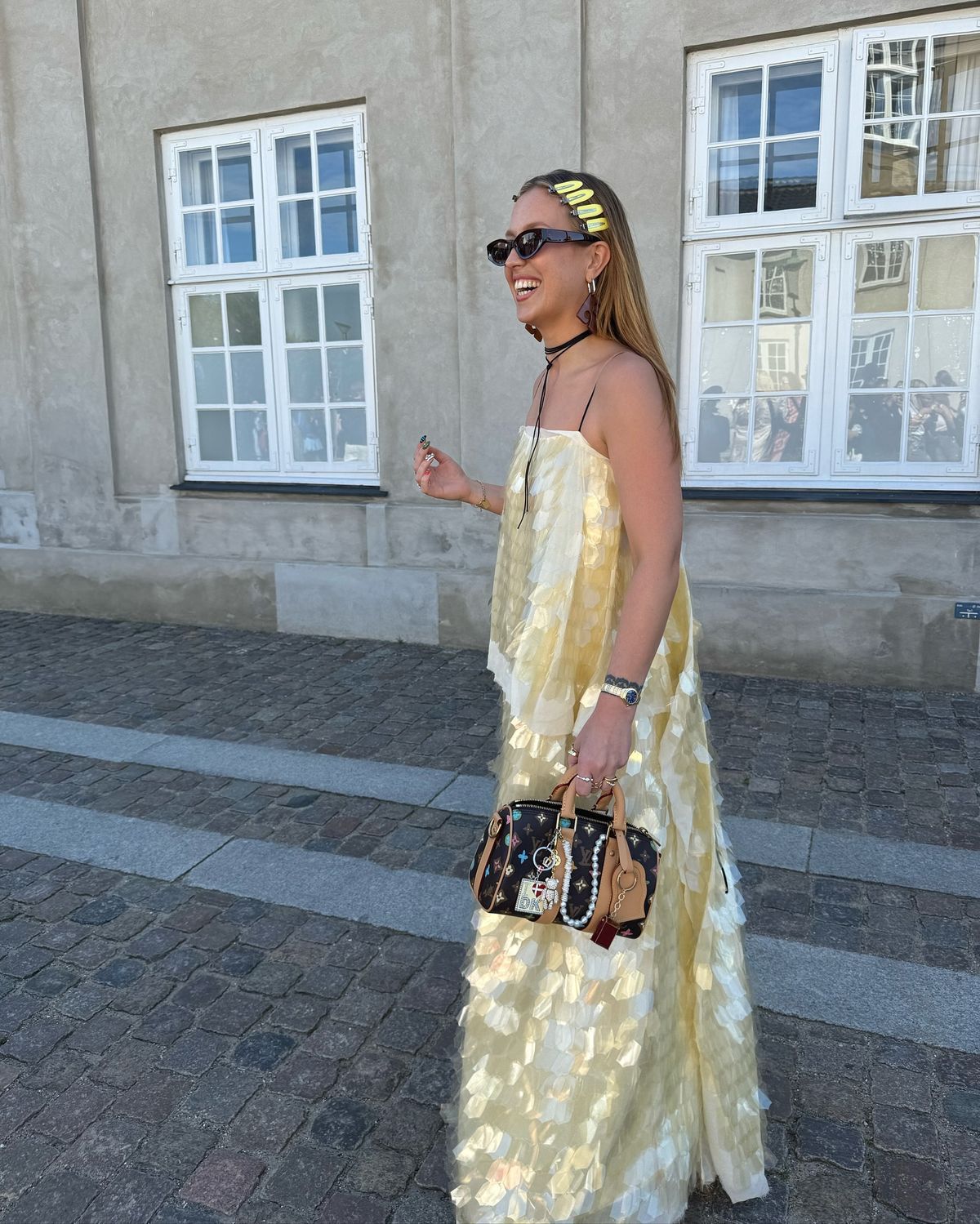 Buter Yellow Sequin Dress | ASOS Edition