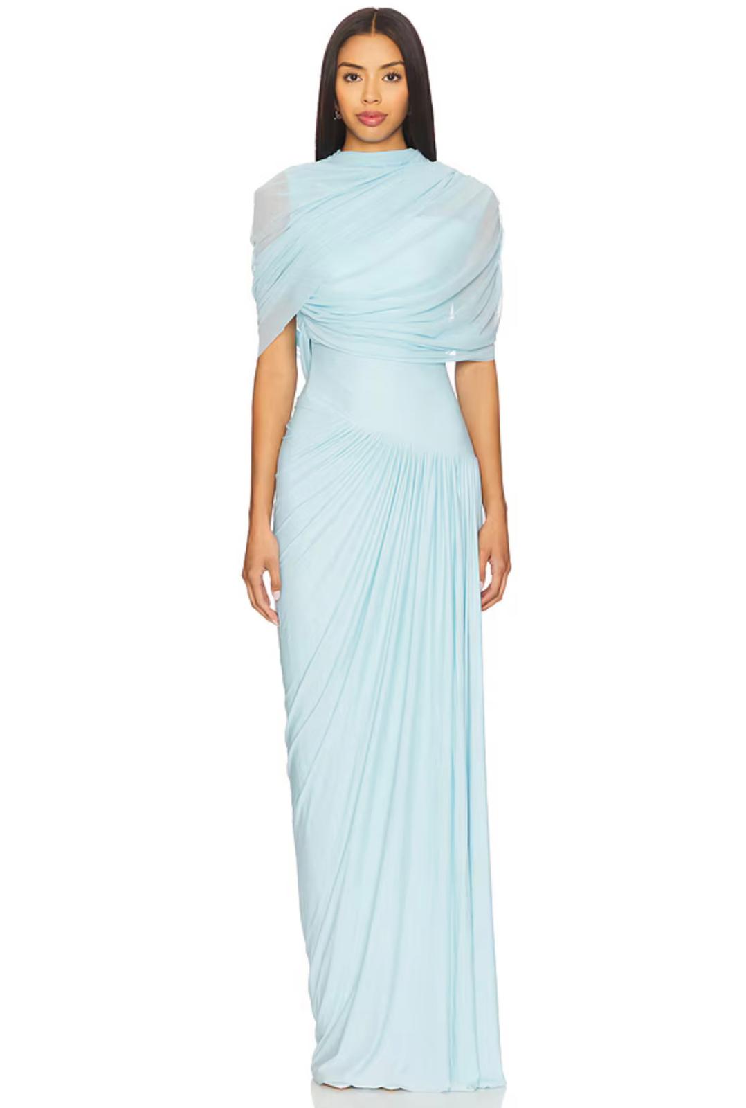 Jasmine Dress in Blue | Deme By Gabriella