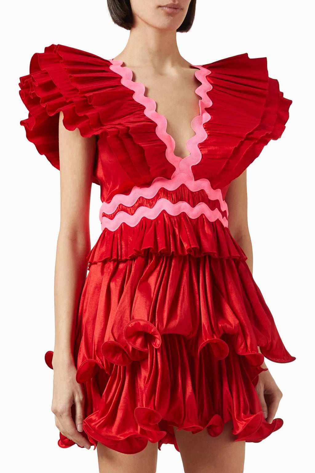 Prisma Red Mini Dress | Celia B