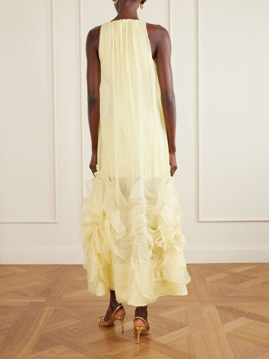Yellow Ecliptica Gown | AJE |