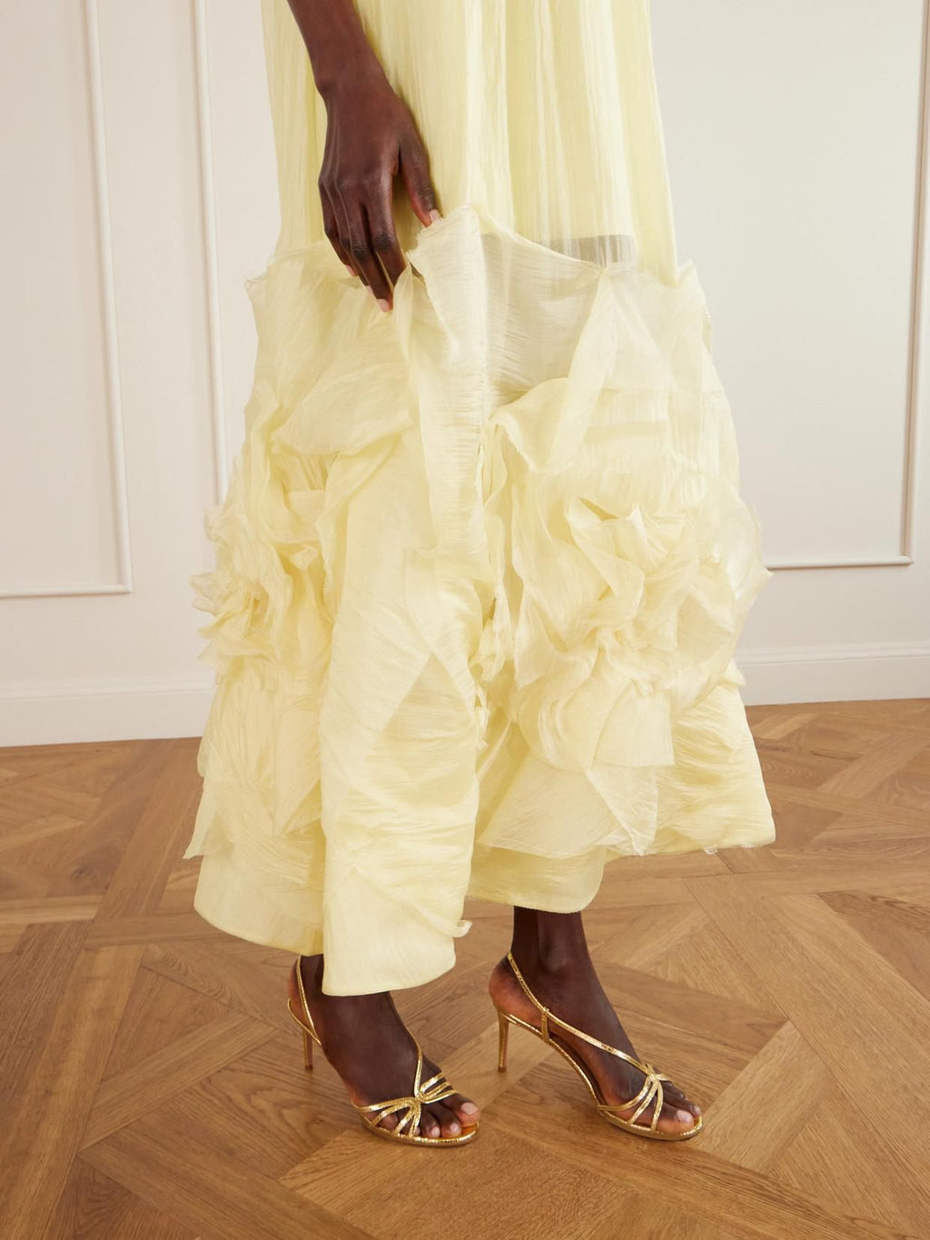 Yellow Ecliptica Gown | AJE |