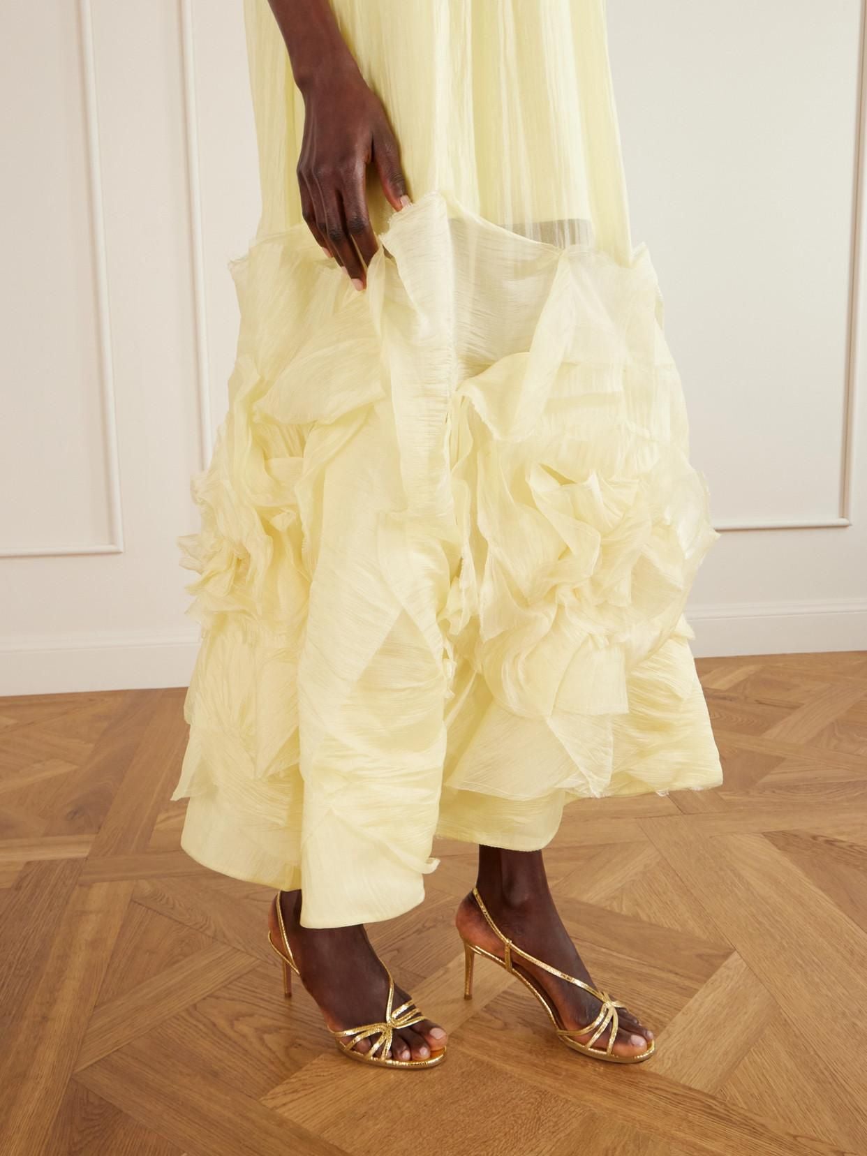 Yellow Ecliptica Gown | AJE |