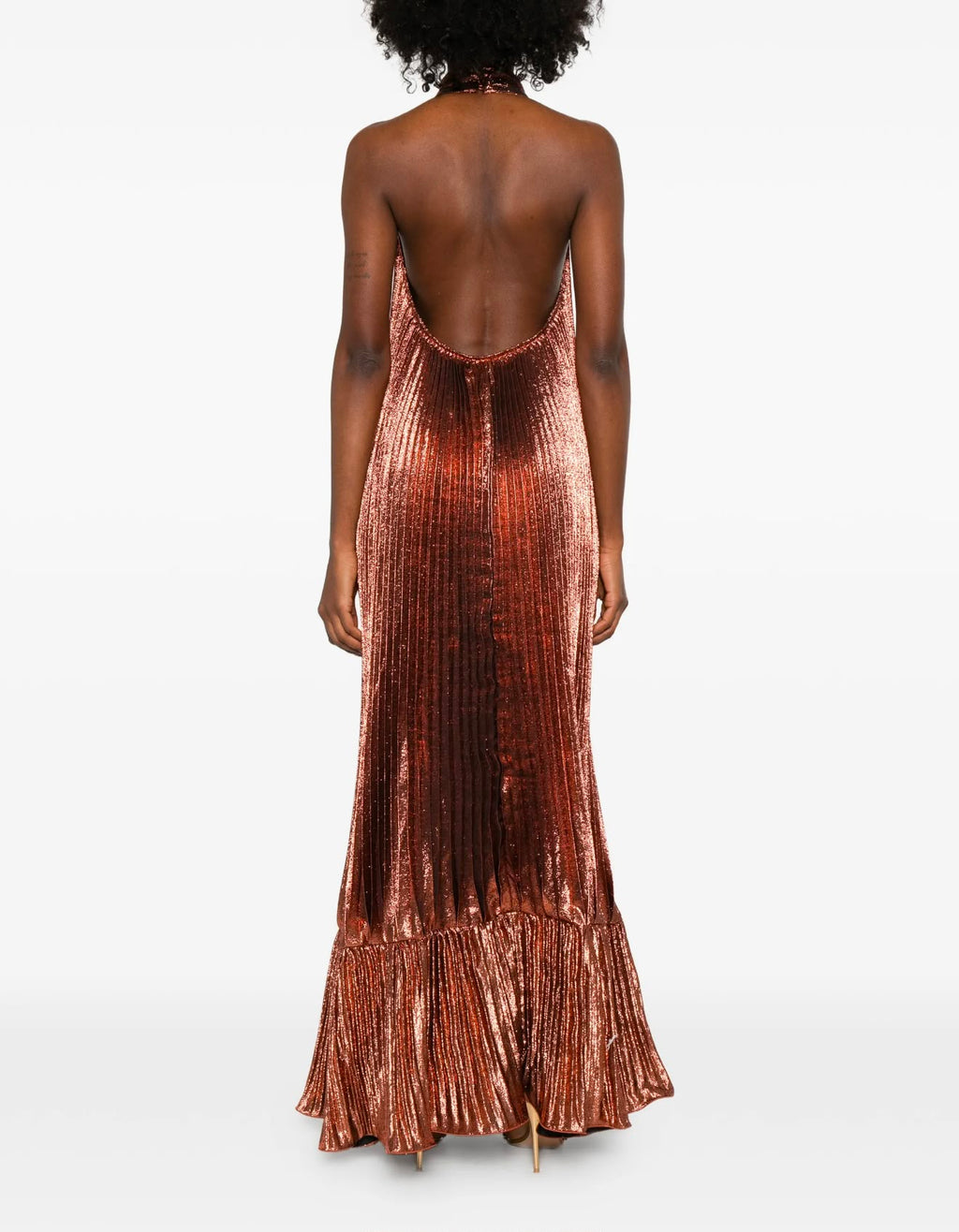 Libertie Gown | Bronze Shimmer | L'IDÉE