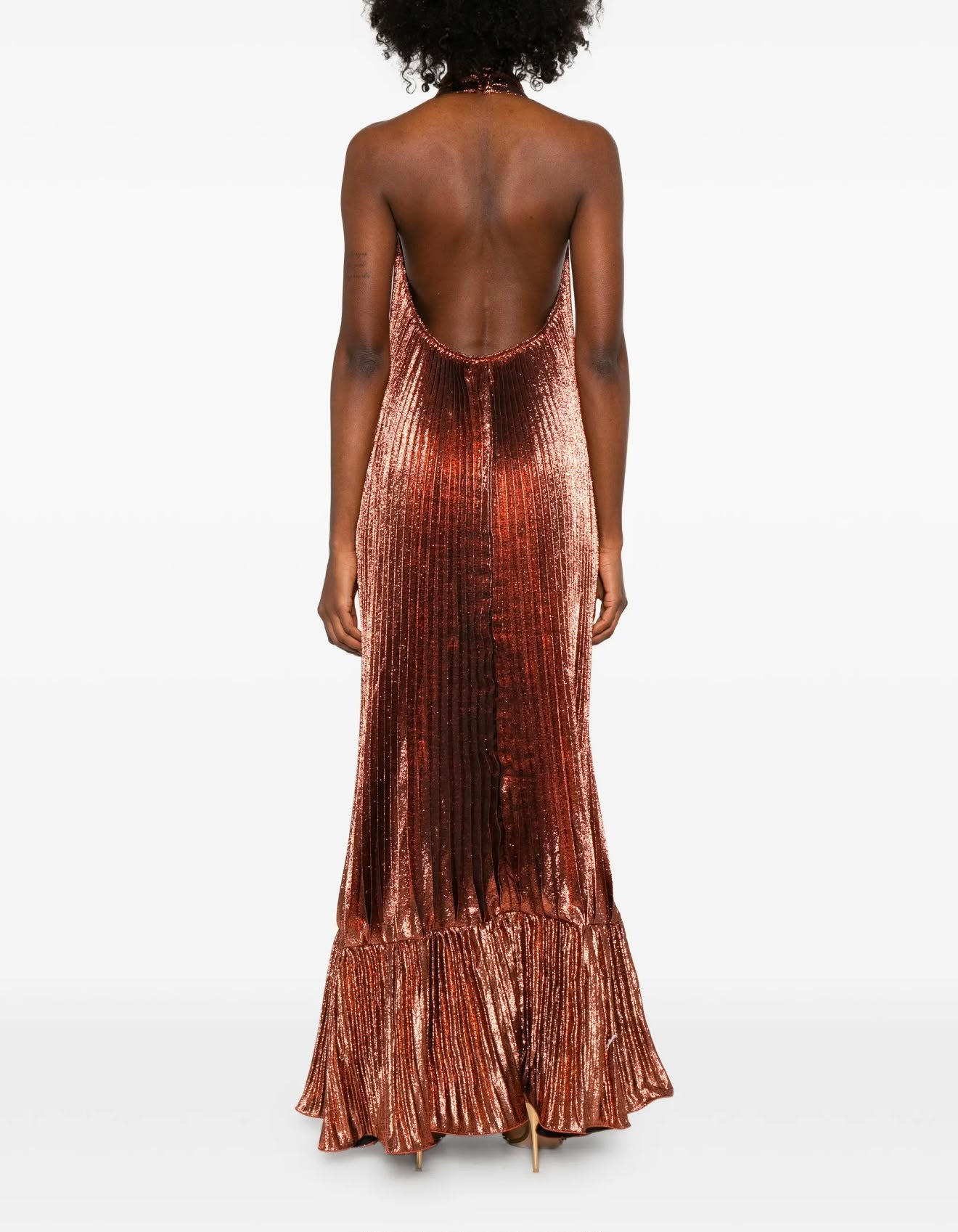 Libertie Gown | Bronze Shimmer | L'IDÉE