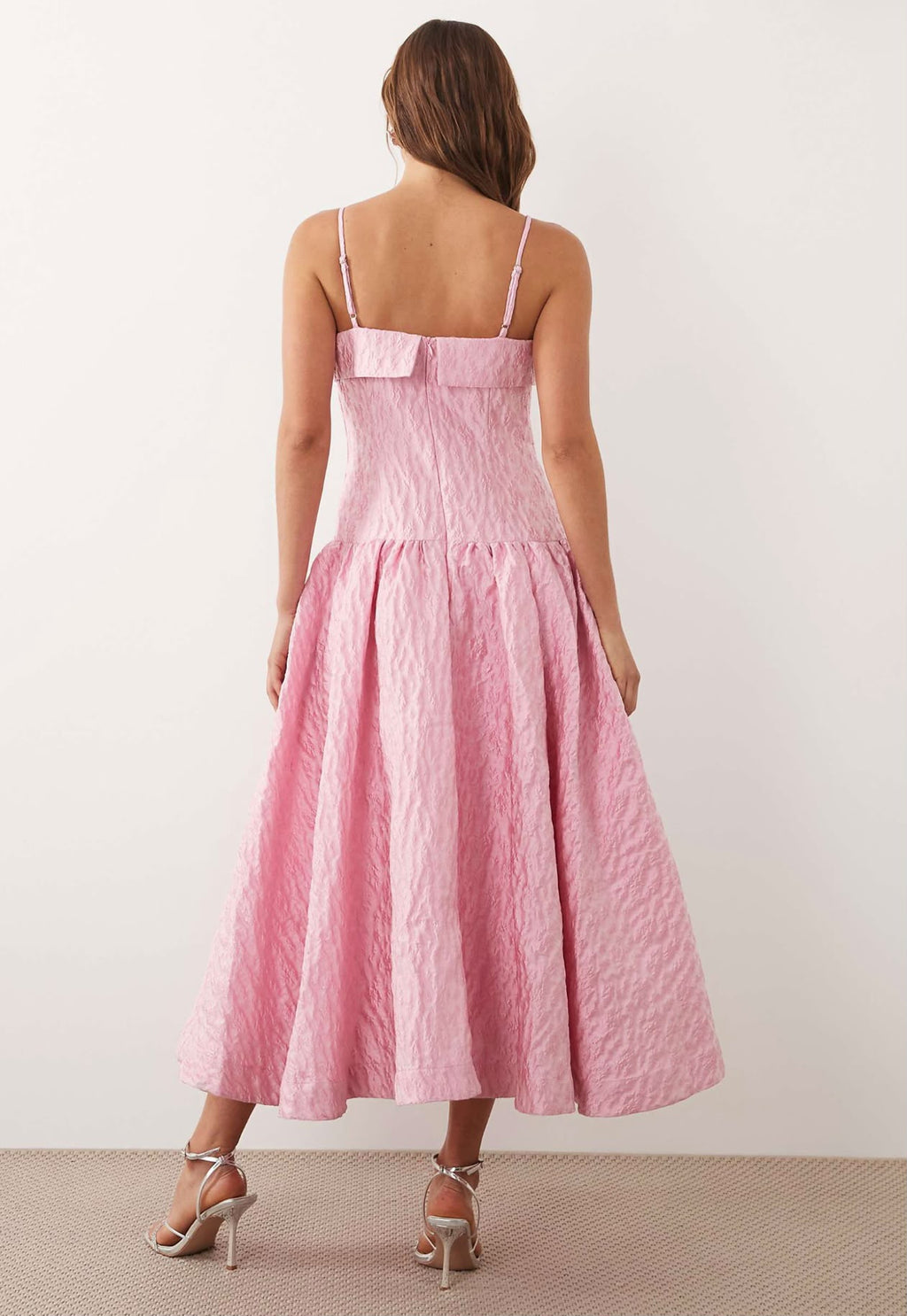 Dream Posy Jacquard Midi Dress | Sister Jane