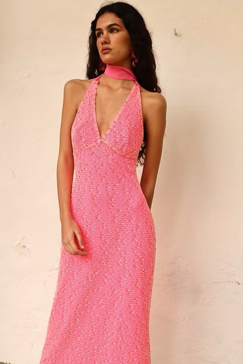 El Passo Dress In Hot Pink | Claw The Label
