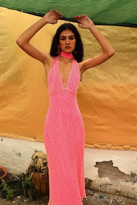 El Passo Dress In Hot Pink | Claw The Label