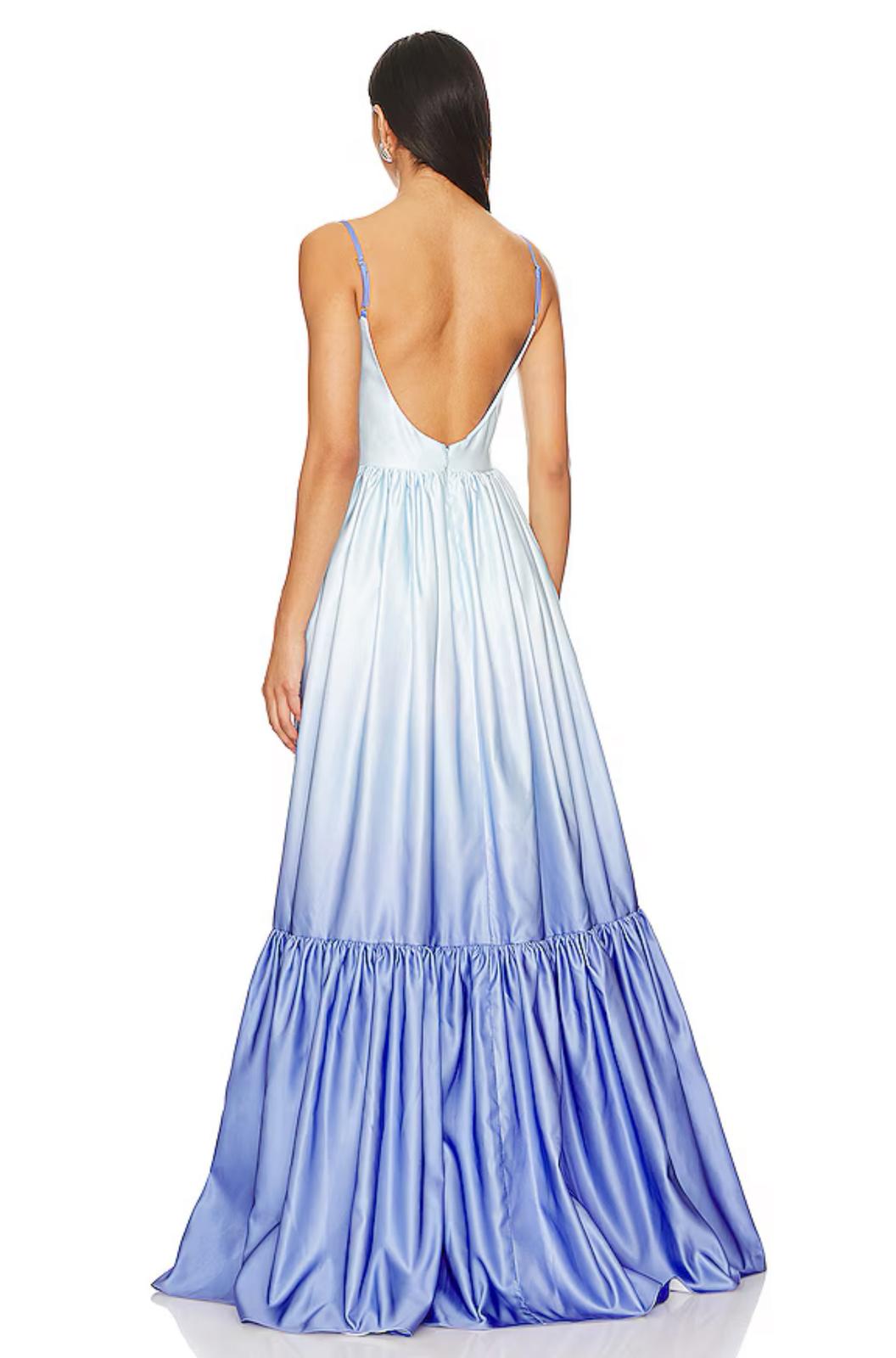 Nova Dress Blue Ombre | Sau Lee