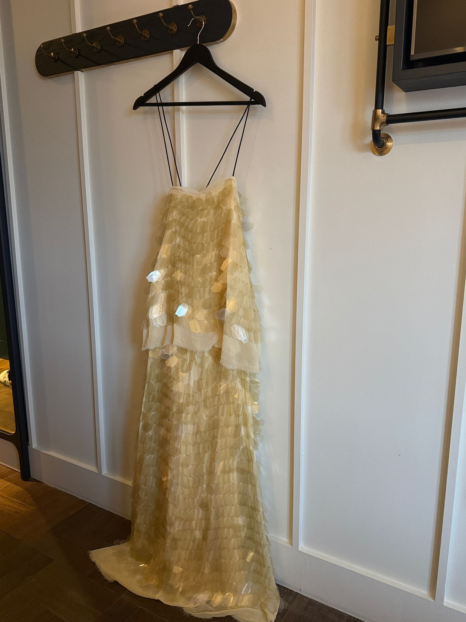 Buter Yellow Sequin Dress | ASOS Edition