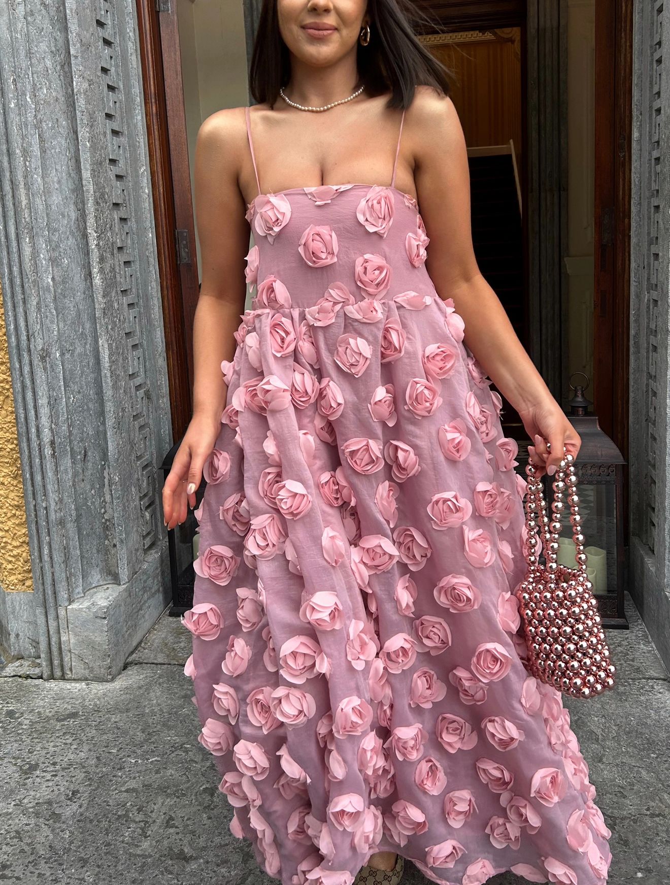 chiffon corsage babydoll dress Chiffon Babydoll Minidress (Women)