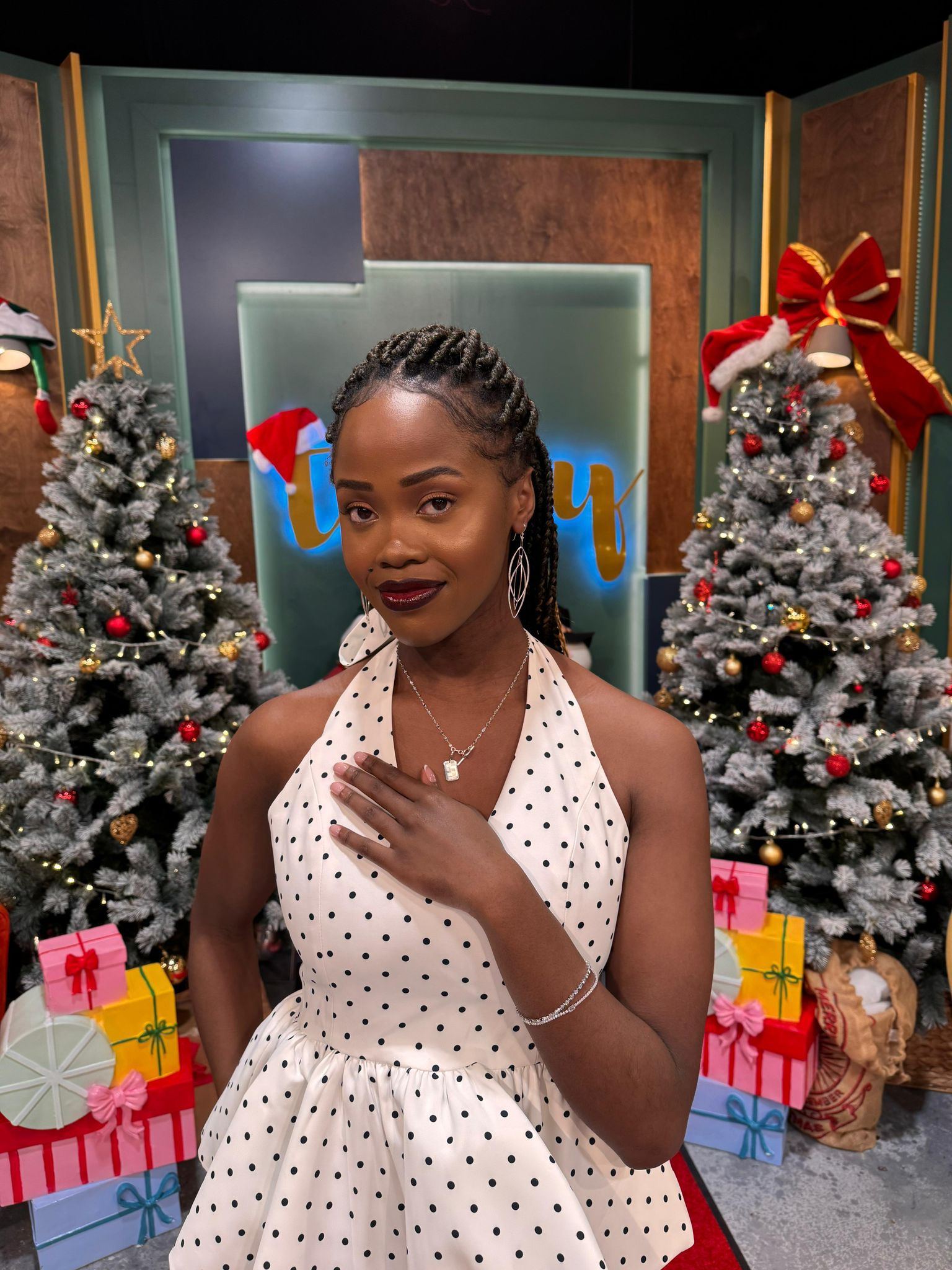 Halter Neck Polka Dot Top | Odd Muse