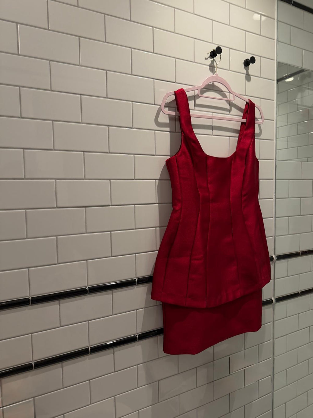 Empire Dress In Scarlet | Amanda Uprichard