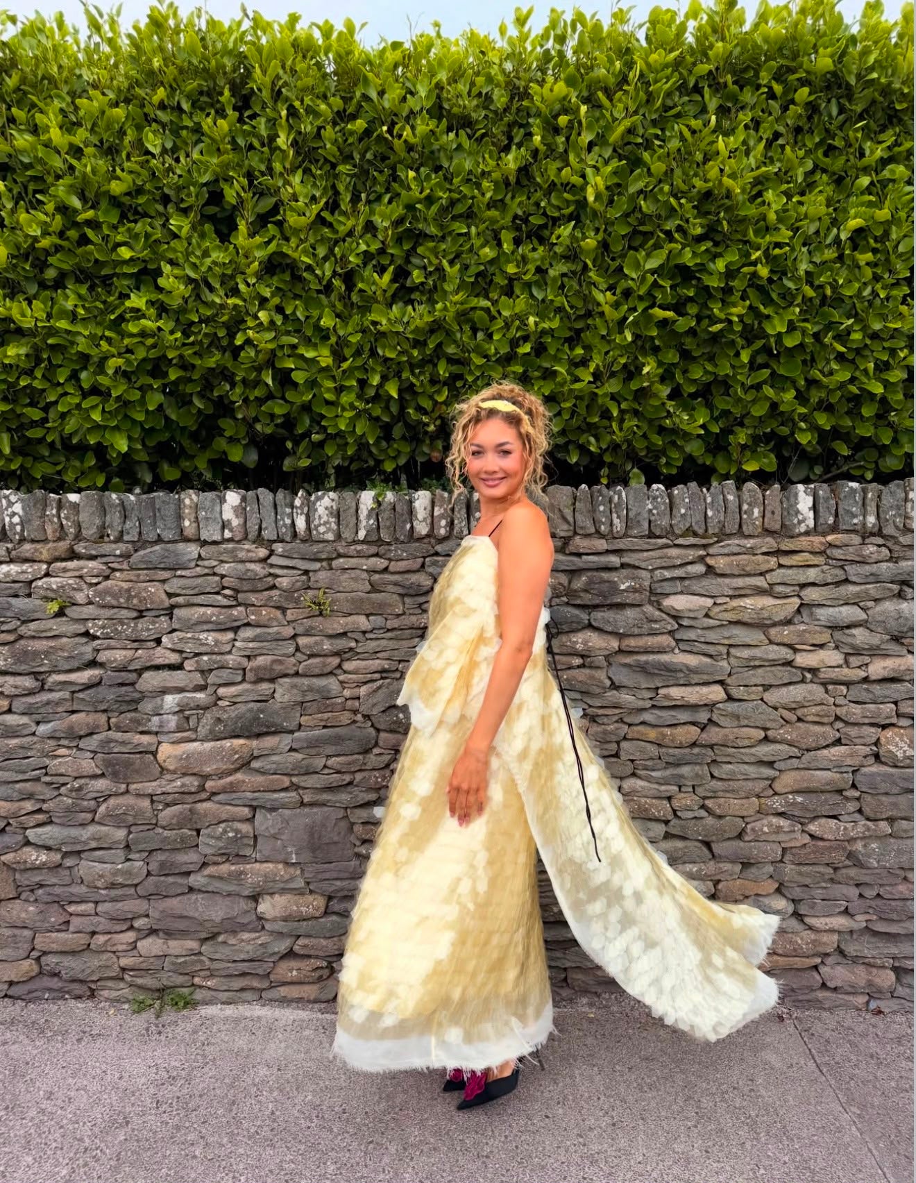 Buter Yellow Sequin Dress | ASOS Edition