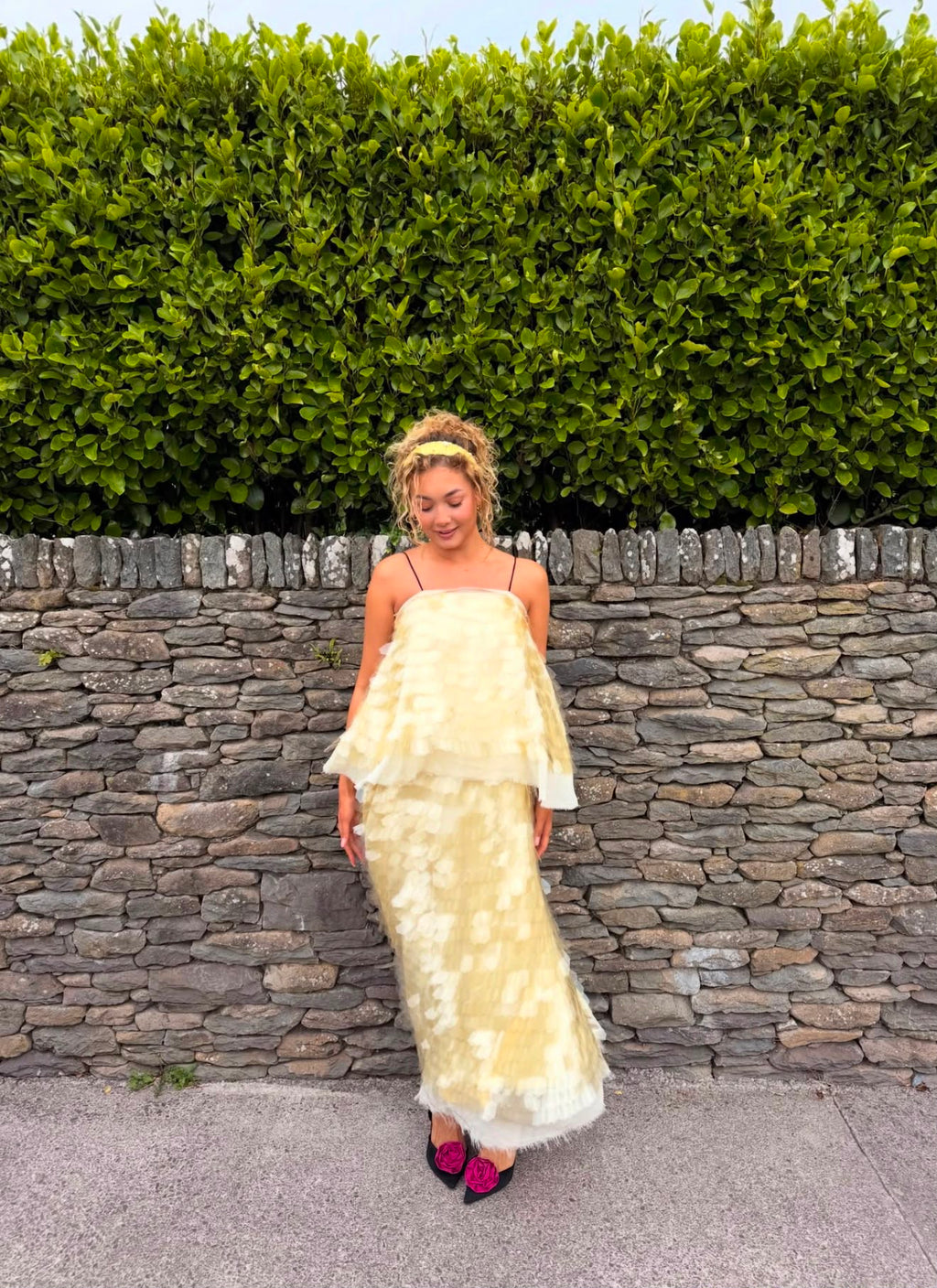 Buter Yellow Sequin Dress | ASOS Edition