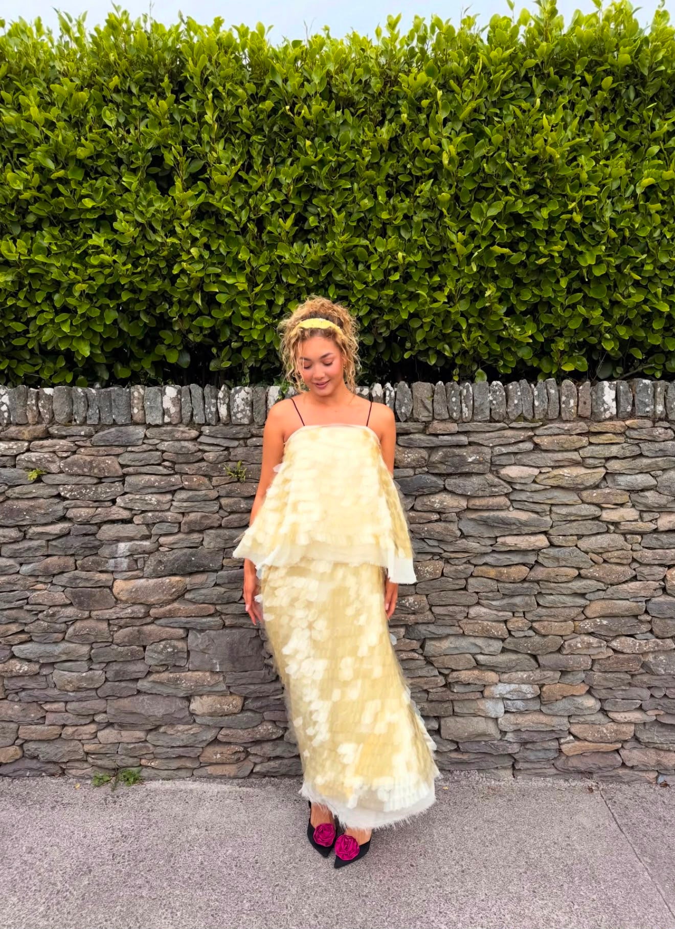 Buter Yellow Sequin Dress | ASOS Edition